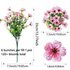 Künstliche Blumen UV-beständig -    Zorenza