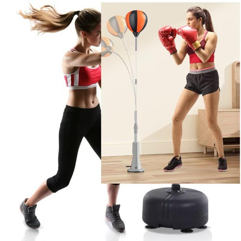 Boxsack Standgerät mit Speedball verstellbar -    Zorenza