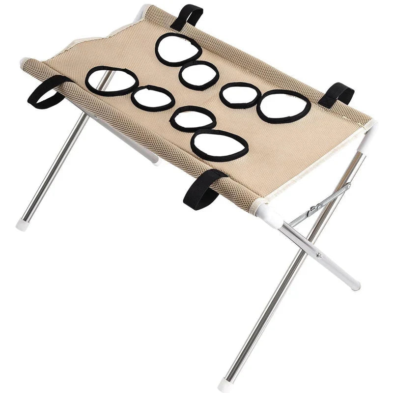 Klapptisch für Tierpflege aus Edelstahl -    Zorenza