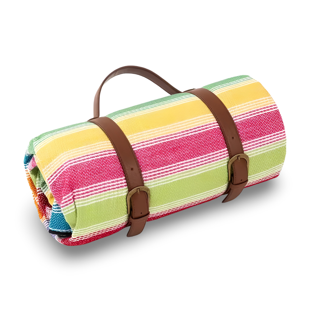 Picknickdecke wasserdicht mit Tragegriff -    Zorenza