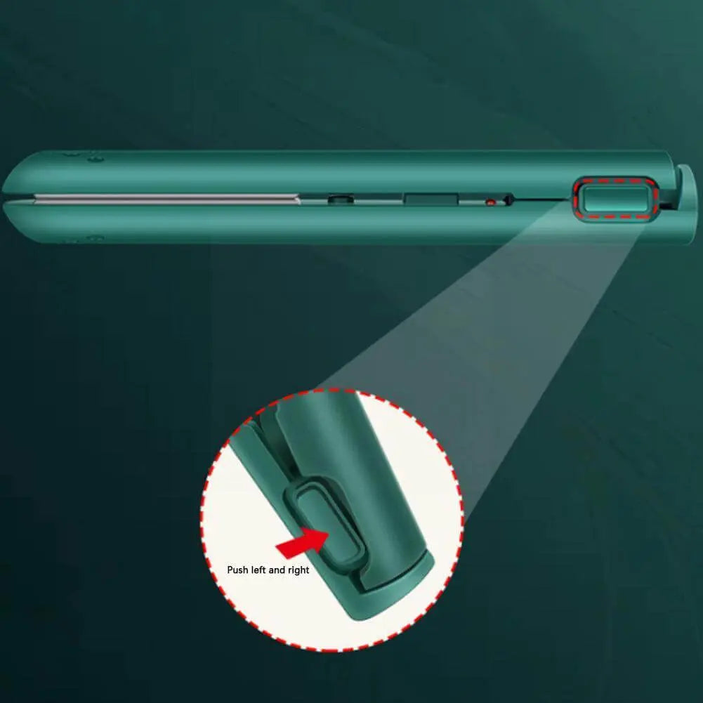 2-in-1 Stijltang – Kreieren Sie mühelos wunderschöne Locken oder glattes, glänzendes Haar! Zorenza