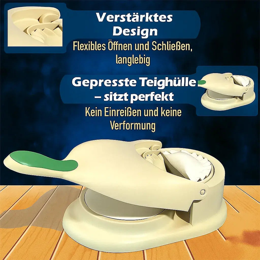 2-in-1 Teigtaschenformer – Füllen & Formen Leicht Gemacht Zorenza