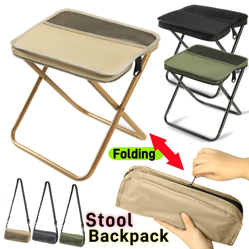 Klappstuhl-Rucksack 2-in-1 wasserdicht klappbar für Outdoor -    Zorenza