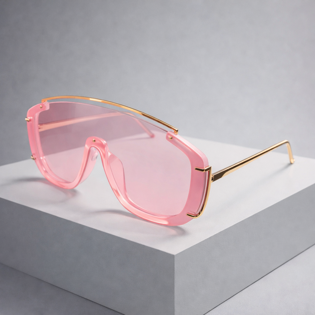 Sonnenbrille Rivo mit skulpturiertem Design -    Zorenza