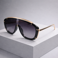 Sonnenbrille Rivo mit skulpturiertem Design -    Zorenza