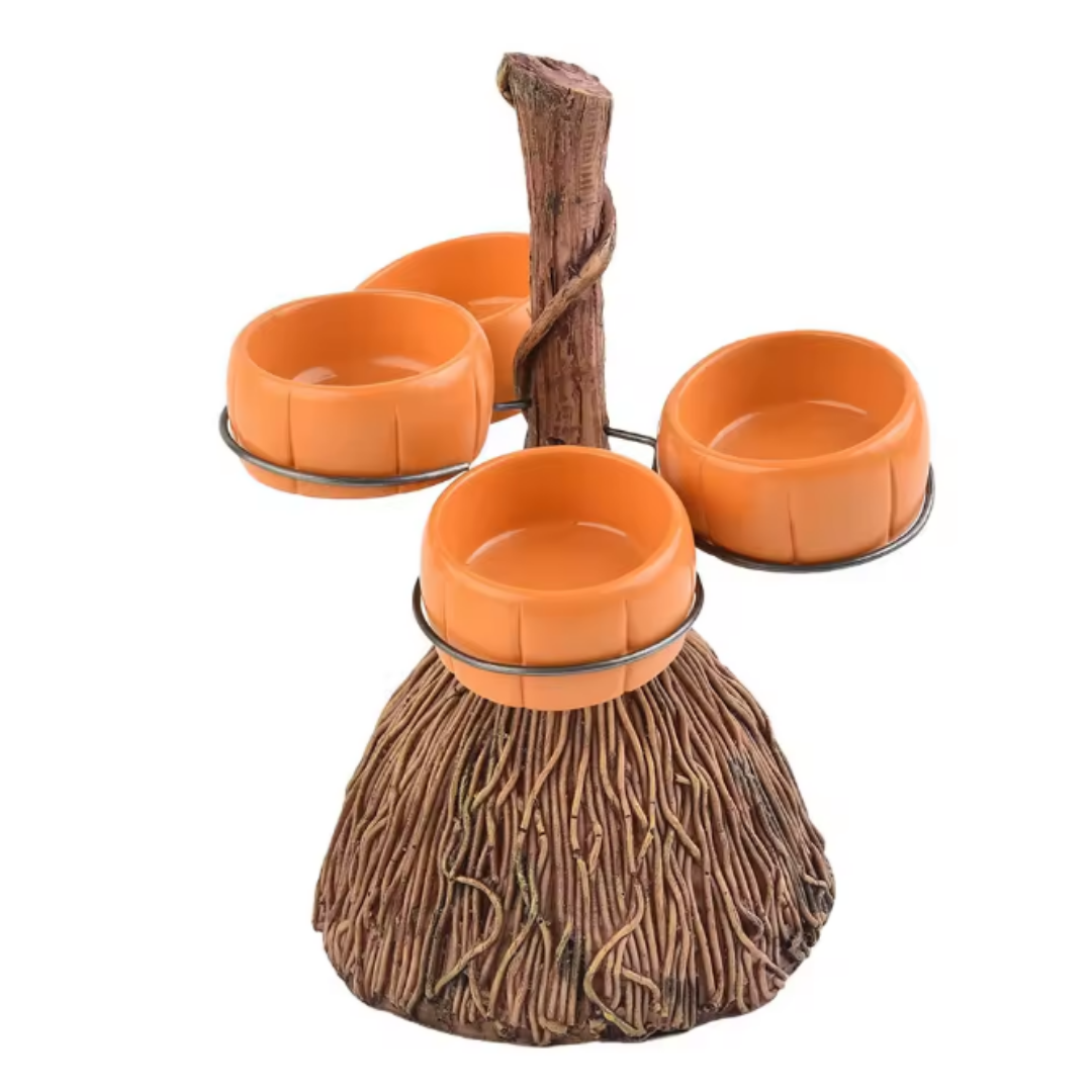 Kürbis-Schalenständer Harz und Eisen -    Zorenza