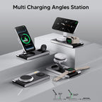 Wireless Ladestation 3-in-1 faltbar magnetisch für Smartphone -    Zorenza