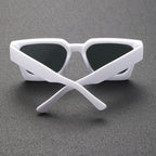 Sonnenbrille Y2K Retro – Eckiges Design für Damen und Herren -    Zorenza