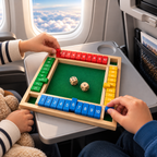 Würfelspiel Holz Shut the Box für 4 Spieler -    Zorenza