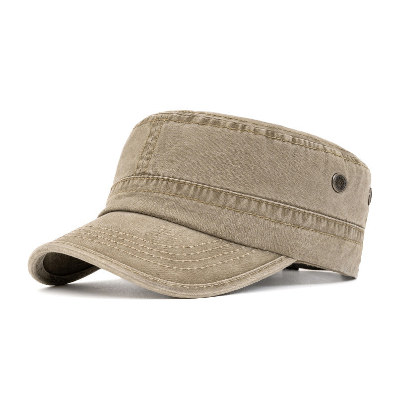 Militär Cap Baumwolle Flat Top mit verstellbarer Passform -    Zorenza