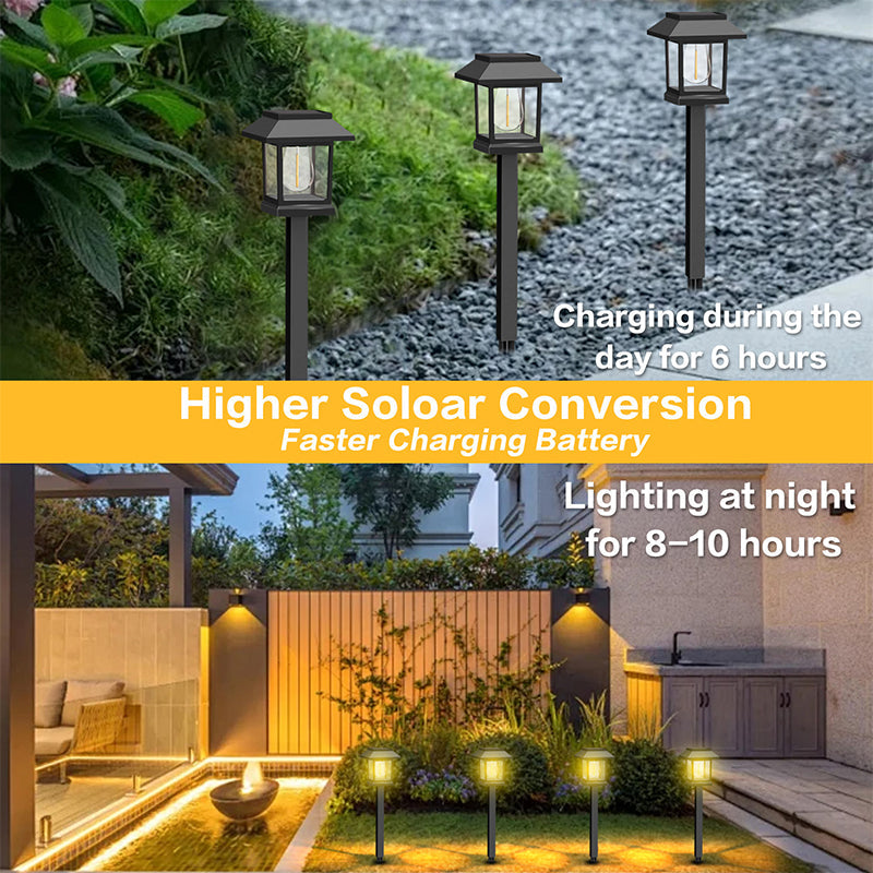 Solarlampe GartenWarmweiß, 8-10h Leuchtdauer -    Zorenza