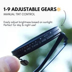 Adaptive Polarisierte Sonnenbrille mit UV400-Schutz -    Zorenza