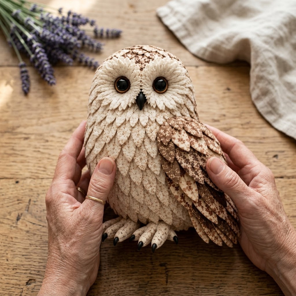3D-Filz-Vogel Nähset mit Anleitung – Kolibri, Eule, Pfau, Flamingo & Kardinal -    Zorenza