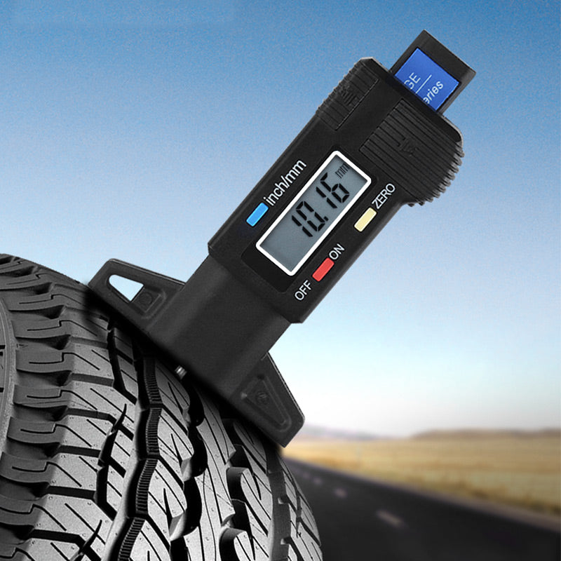 Reifenprofilmesser Digital mit LCD-Display -    Zorenza