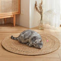 Geflochtene Jute-Kratzmatte für Katzen – Natürlich & Langlebig -    Zorenza