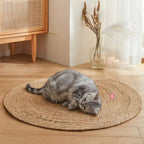 Geflochtene Jute-Kratzmatte für Katzen – Natürlich & Langlebig -    Zorenza