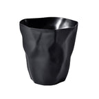 Papierkorb Skulptur Design Knautschoptik -    Zorenza