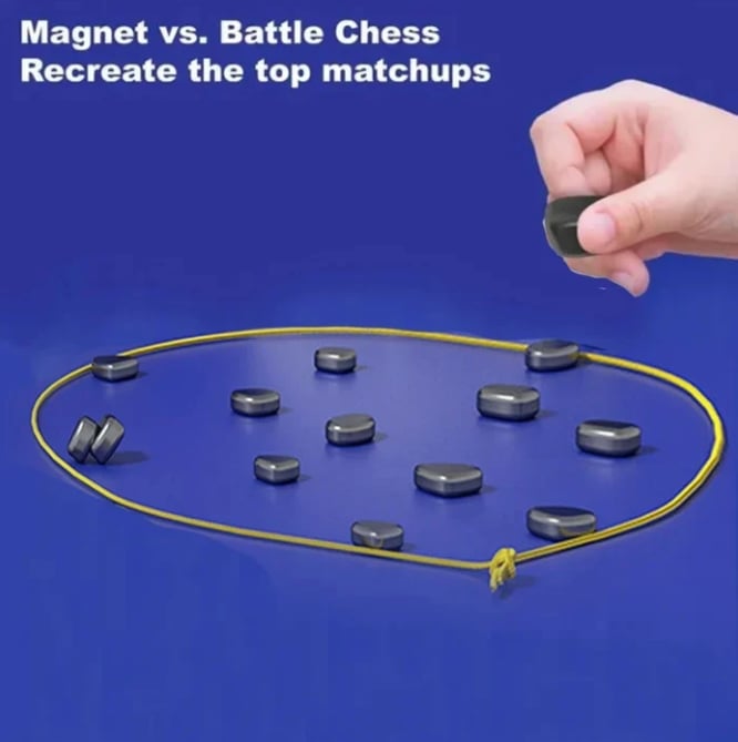 Magnetisches Schachspiel für Reise und Familie -    Zorenza