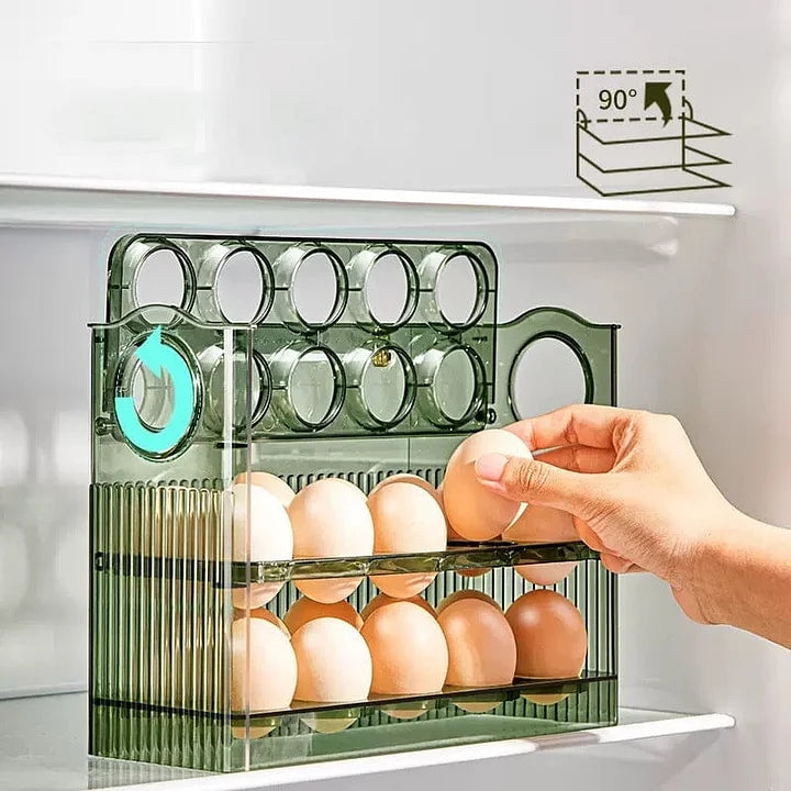 Eier-Organizer stapelbar für Kühlschrank -    Zorenza
