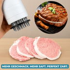 Marinadenspritze Edelstahl mit Zartmacher-Klingen -    Zorenza