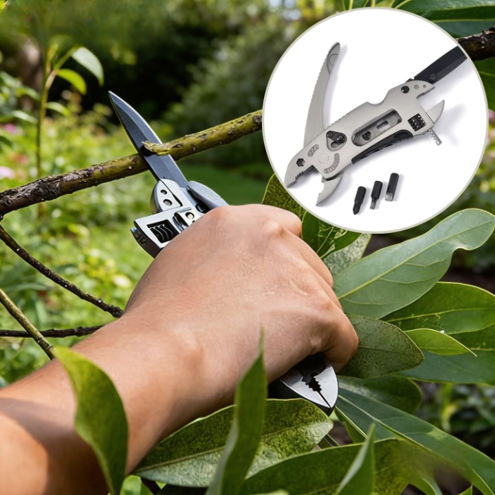 Multifunction Pliers Stainless Steel 12.2 cm – Outdoor Tool with