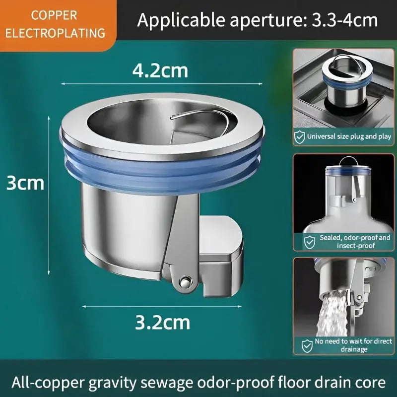 2+1 Gratis | Abfluss-Stopfen Mivoza Deutschland