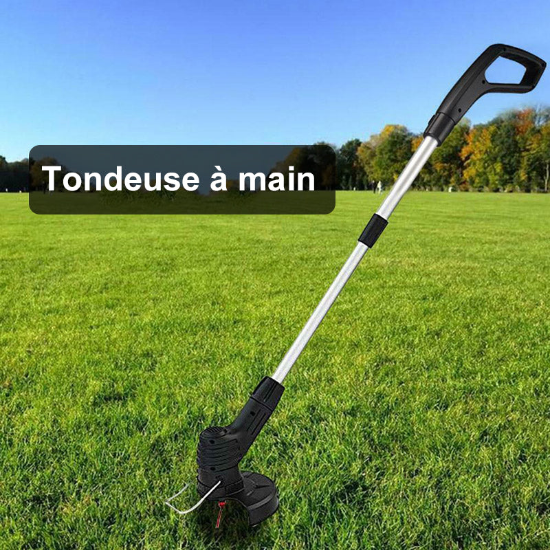 Akku-Rasentrimmer mit Kantenschneider – 2-in-1 Funktion Zorenza