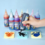 Wasser-Gelee-Kreativset mit bunten Farben und Formen -    Zorenza