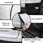 Schutzfolie Transparent für Autolack – Carbon Optik -    Zorenza
