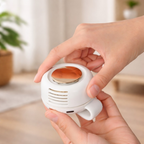 Clip-Ventilator mit 360° Airflow – Leise & Tragbar Zorenza
