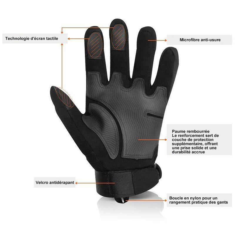 Taktische Handschuhe mit Knöchelschutz Zorenza