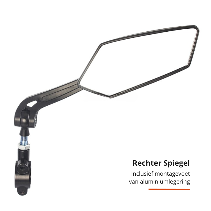 Verstellbarer Fahrradspiegel mit 360°-Drehung – Universelle Lenkerhalterung Zorenza