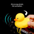 Fahrradklingel Ente mit LED-Licht und Hupe -    Zorenza