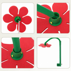 Rasensprenger Blume rotierend für Garten und Abkühlung -    Zorenza