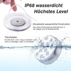 LED-Tauchlicht mit Fernbedienung für Pool und Aquarium -    Zorenza
