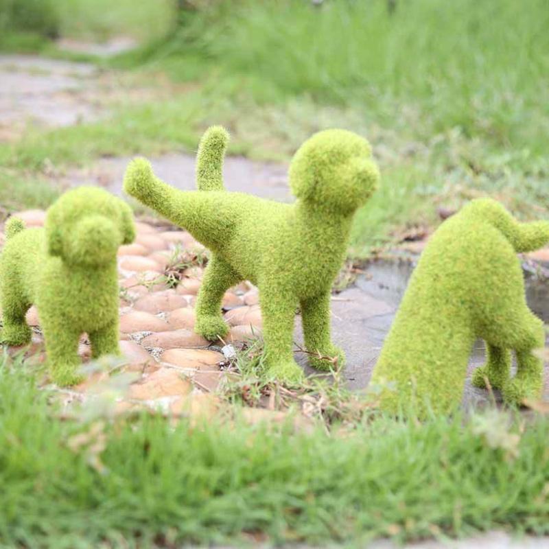 Moosfigur Tierdekoration mit verschiedenen Tiermotiven -    Zorenza