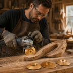 Schleifscheiben-Set Hartmetall 4-teilig für Holzbearbeitung -    Zorenza