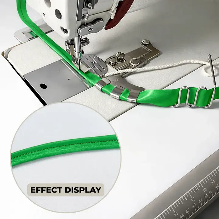 Double Fold Binder Tape Folder for Industrial Sewing Machines – 20–36 mm Zorenza