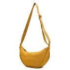 Schultertasche Stoff mit verstellbarem Gurt – Halbmond-Design -    Zorenza