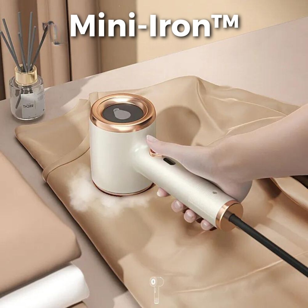 Mini-Dampfbügeleisen tragbar mit Titanium-Sohle -    Zorenza