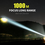 Hochleistungs-Taschenlampe mit 3000-5000 Lumen und Akku -    Zorenza