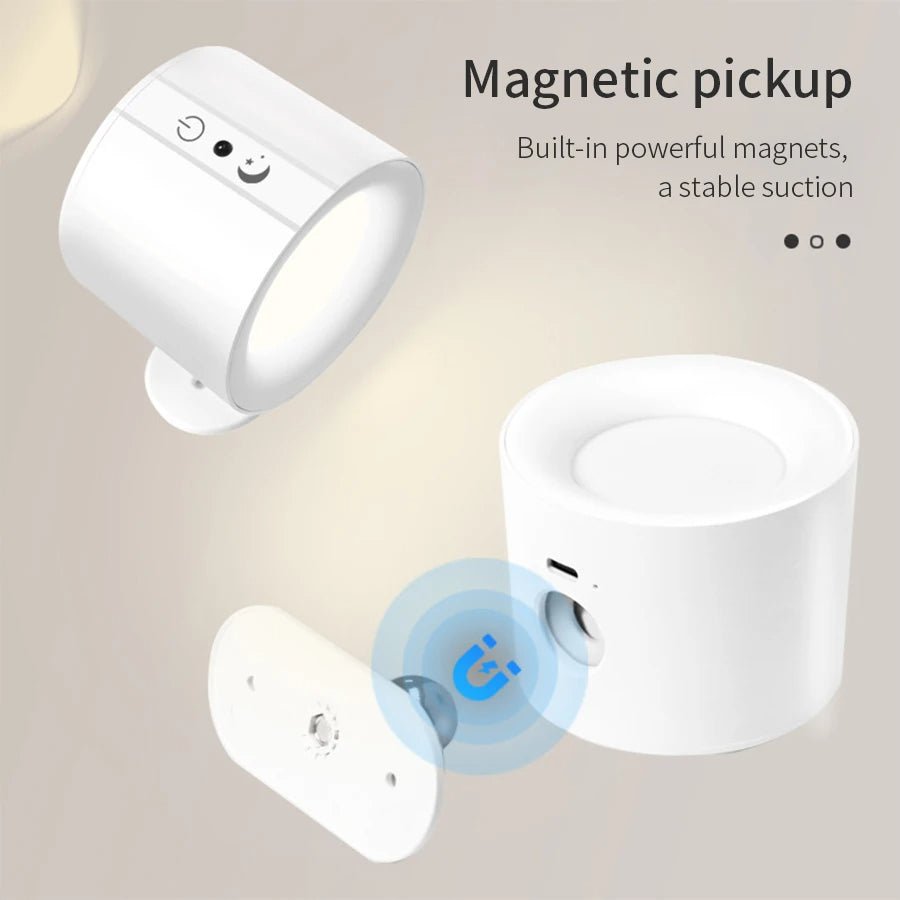 Magnetische Wandleuchte mit Fernbedienung und Touch-Steuerung -    Zorenza