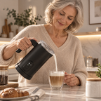 Wasserkocher Kunststoff mit Temperaturregelung und Falten-Design -    Zorenza