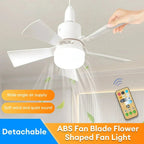 Deckenventilator mit LED-Beleuchtung und Fernbedienung -    Zorenza