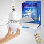 Deckenventilator mit LED-Beleuchtung und Fernbedienung -    Zorenza