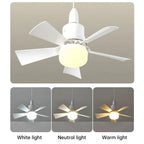 Deckenventilator mit LED-Beleuchtung und Fernbedienung -    Zorenza