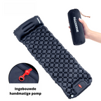 Aufblasbare Campingmatte mit Kissen – Leicht, Wasserdicht & Kompakt Zorenza