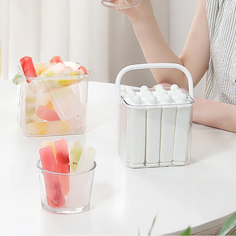 Eiswürfelform für Eisstäbchen mit Aufbewahrungsbox -    Zorenza
