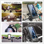 Handyhalterung Fahrrad wasserdicht mit 360° Drehung -    Zorenza