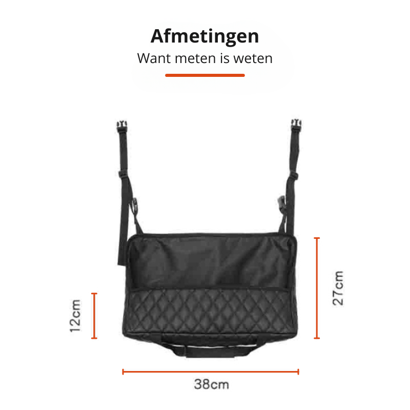 Auto-Sitzorganizer – Mittelkonsolen-Aufbewahrung, Langlebig & Einfach zu Montieren Zorenza